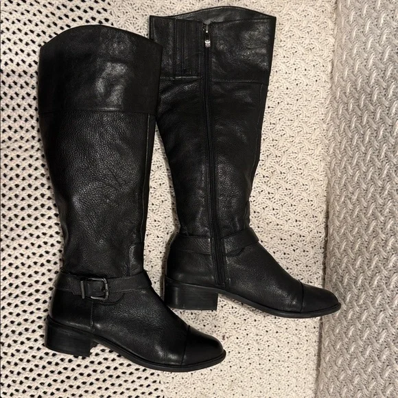 Vince Camuto LEISHA Women’s Black Knee-High Boots 8M - Picture 2 of 9